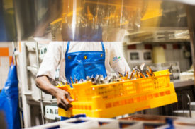 Service de plonge en restauration et brasserie